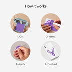 Cricut Premium Removable Vinyl, Light Purple, No-Residue Easy Removal up to 2 - Image 6