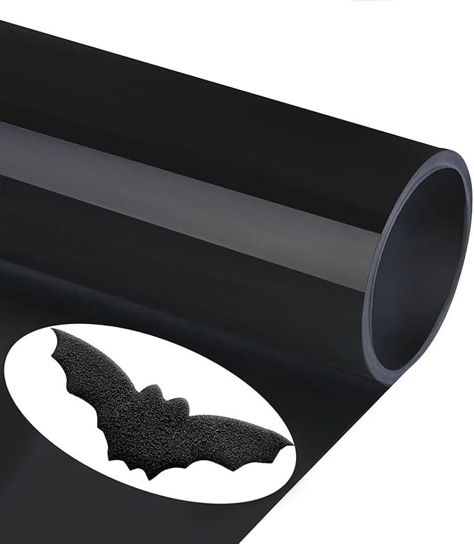 TransWonder Black Puff-Vinyl-Heat-Transfer by TransWonder