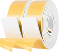 Kikerike Self Adhesive Foam Tape Weatherstrip 2in x 1/4in x 13Ft High Density by Kikerike