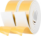 Kikerike Self Adhesive Foam Tape Weatherstrip 2in x 1/4in x 13Ft High Density by Kikerike