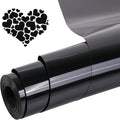 PU Heat Transfer Vinyl Black, 12In×20FT Iron on by Unknown