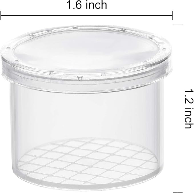 Coopay 16 Pieces Bug Viewer Critter Insect Cage Magnifying Insect Box Bug - Image 2