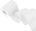 White 4 Inch 15 Yards Satin Wired Ribbon Easter Ribbons by Simplegoal