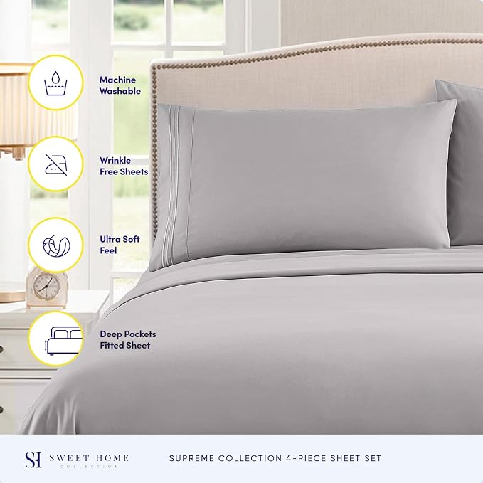 RV Queen Bed Sheets - Image 2