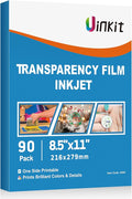 Uinkit Bulk 90 Sheets Printable Transparency Film Acetate Clear Sheets by UinkitHandicraftsandConservationSpecialist