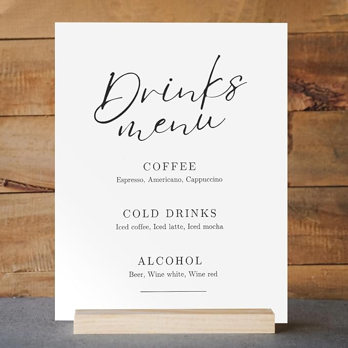 8x10 Inch Blank White Acrylic Sign - Image 5
