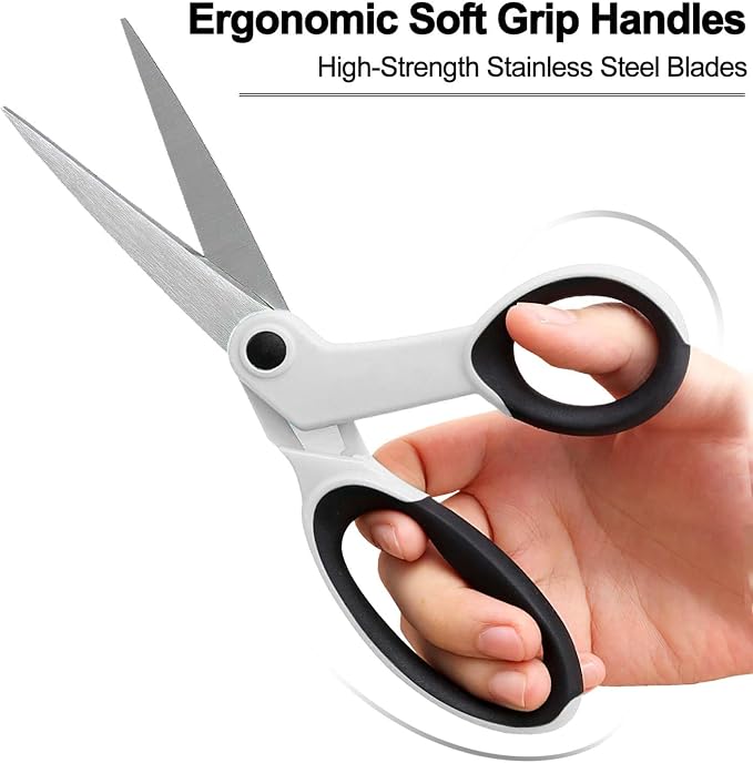 SCAIKTIG Premium Sewing Scissors Bundle, Dressmaking, Arts&Craft Supplies - Image 8