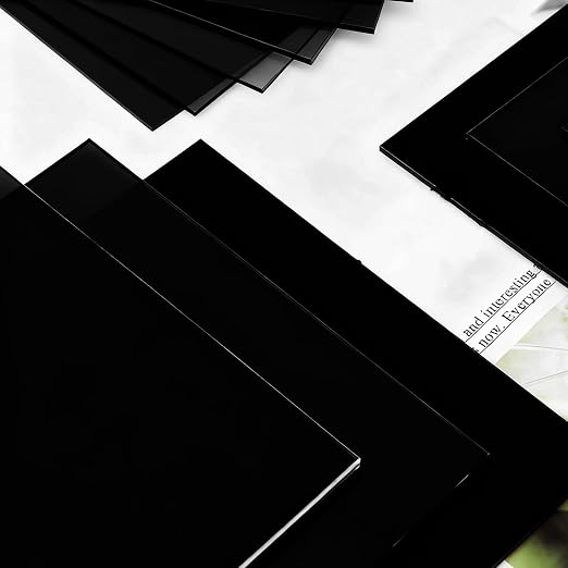 Macarrie 12 Pcs Colored Acrylic Sheets 1/8 Inch Thick Translucent Colored - Image 5
