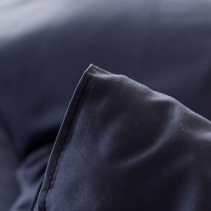 ROSGONIA Oversized Queen Comforter Navy Blue - Image 9
