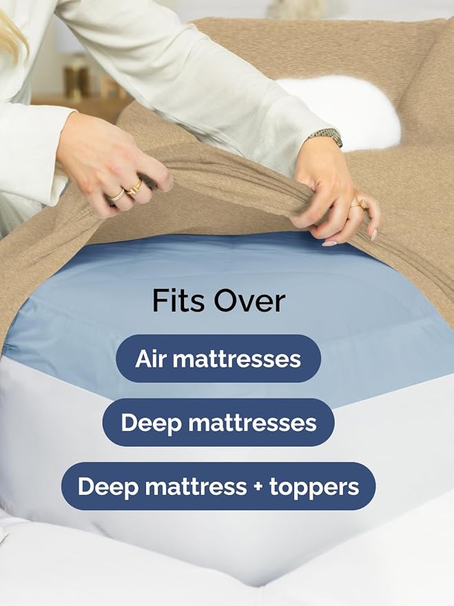 Extra Deep Cal King Fitted Sheet - Image 6
