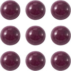 FASHEWELRY 50Pcs Natural White Jade Cabochons Flat Back Gemstone Cabochons 12mm by FASHEWELRY