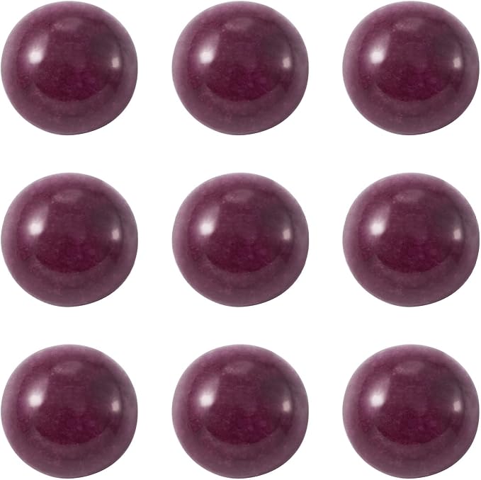 FASHEWELRY 50Pcs Natural White Jade Cabochons Flat Back Gemstone Cabochons 12mm by FASHEWELRY
