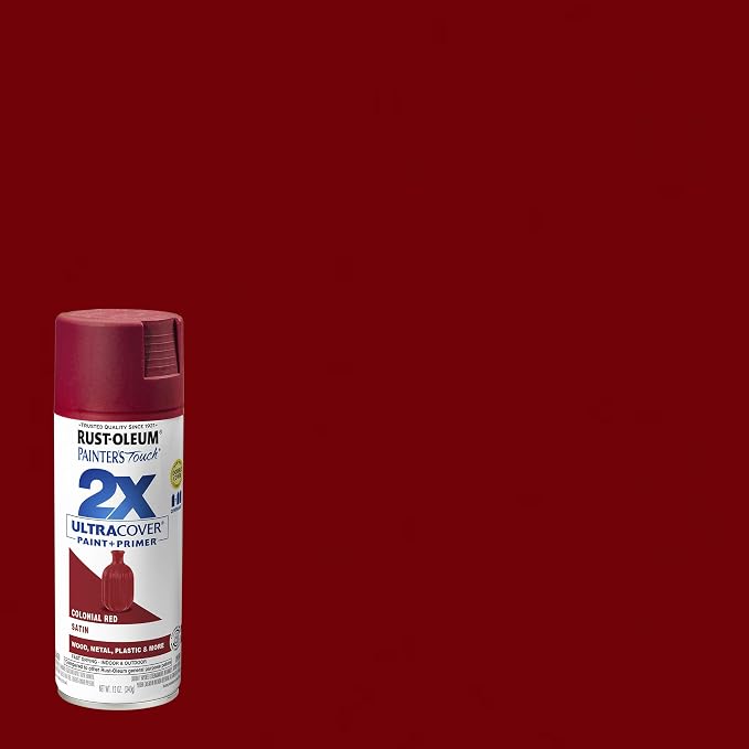 Rust-Oleum 334063 Painter's Touch 2X Ultra Cover Spray Paint, 12 oz, Satin - Image 2