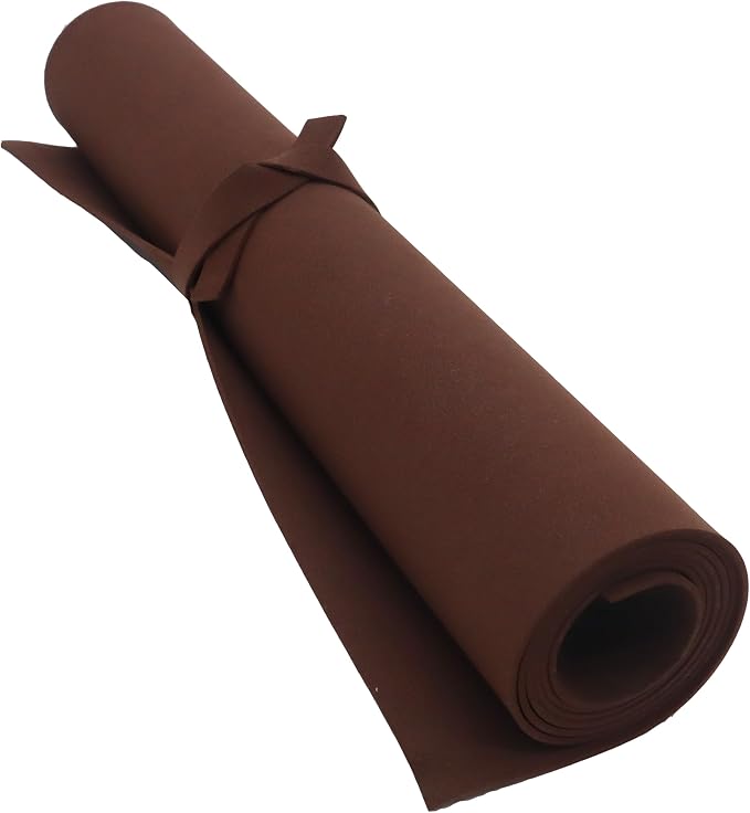 OISAKLD Brown EVA Foam 2mm-10mm 13.7"×39" Craft Foam Sheet 74 kg/m³ EVA Foam - Image 3