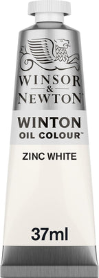Winsor & Newton Winton Oil Color, 37ml Tube, Zinc White by WinsorNewton