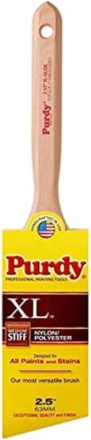 Purdy 3" Angle Sash Firm, Nylon/Polyester Bristle, Paint Brush, Hardwood Handle by Purdy