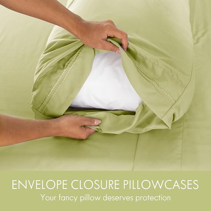 ClevaHome King Size Sheet Set - Image 2