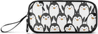 Cute Penguin Pencil Case Box Boys Girls Large Pencil Pouch - Image 6