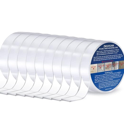 ZMUAXUAN 10 Rolls-9.85 FT Double Sided Mounting Tape Heavy Duty Removable - Image 9