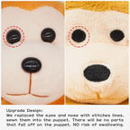 Yolococa Plush Animal Hand Puppet Set, and Elephant Puppets - Image 7