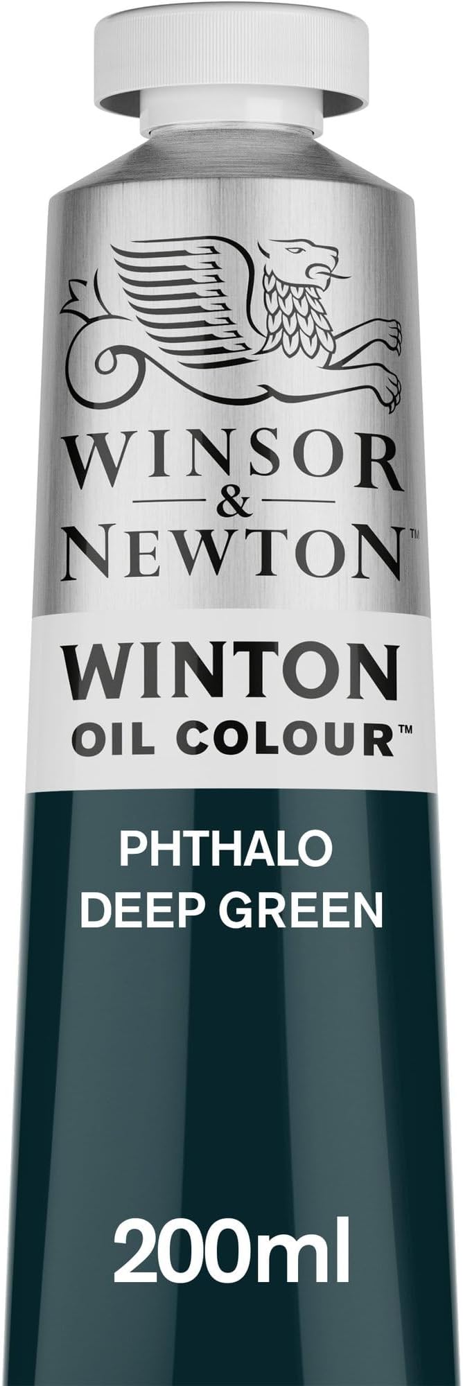 Winsor & Newton Winton Oil Color, 200ml Tube, Phthalo Deep Green by WinsorNewton