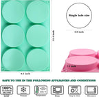 HUAKENER 2 Pcs Silicone Muffin Top Pans - Image 3