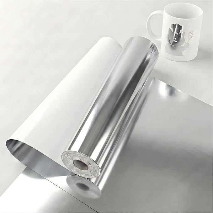 Sliver Permanent Vinyl for Cricut Cutting Machine, Waterproof, Durable Sliver by Unknown