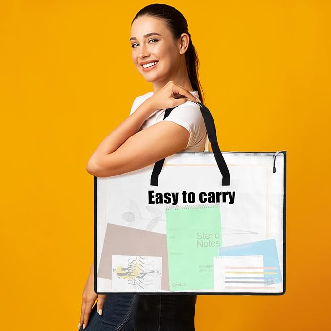 EOOUT 4pcs 18.5x24.8 Inches Art Portfolio Bags, Portfolio Folder - Image 7