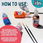 Glitter & Metallic Fabric Paint Set - Image 3