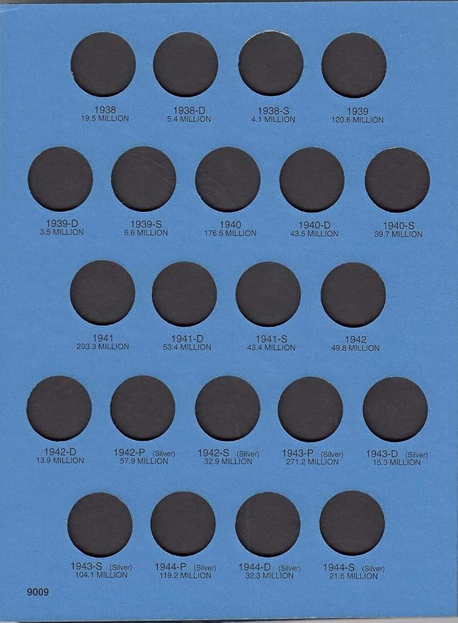 Whitman U.S. Jefferson Nickel Coin Folder 1938-1961 Vol. 1 #9009 - Image 3