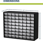 Akro-Mils 64-Drawer Plastic Drawer Storage Cabinet - Image 3