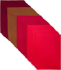 Soft Felt Sheets, 8x12 inches Assorted Craft Felt Fabric, 1.4mm Thick Felt by Jtnohx