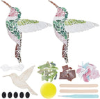 WEBEEDY 2 Sets Hummingbird Mosaic Tiles Kit by WEBEEDY