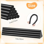 72pcs Black Hot Glue Sticks, 0.43"x8" Full Size Glue Sticks - Image 4