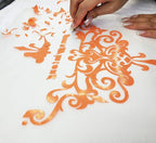 guangyintong Heat Transfer Vinyl Orange HTV Rolls, Matte Surface PVC Material - Image 6