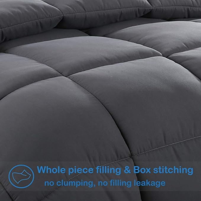 EASELAND Oversized King Down Alternative Comforter - Image 3