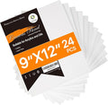 CONDA Canvas Boards for Painting, 100% Cotton Canvas Panels, Artist Quality for by CONDA