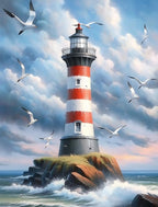 Naykow Lighthouse Diamond Painting Kits by Naykow
