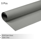 MECCANIXITY EVA Foam Sheets Grey 19.7 Inch x 17.7 Inch 0.8mm Thick Crafts Foam - Image 3