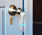 8PCS Motel Keychain Blank Hotel Key Tags Holder - Image 4