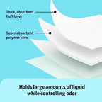 Medline Super Absorbent Underpad, Extra Large Disposable Incontinence Pads - Image 5