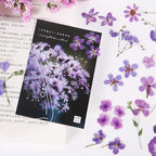 160 Pcs Transparent Flower Stickers - Image 8