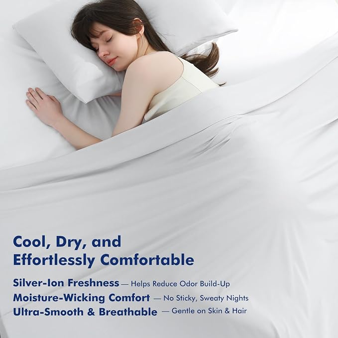 Elegear Cooling Blankets for Hot Sleeper Twin, Arc-Chill 3.0 Cool Fiber - Image 4