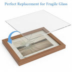 80 Pack Clear Acrylic Sheets 5 x 7 inch 1 mm Thick Acrylic Panel - Image 6