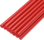 uxcell Mini Hot Glue Sticks for Glue Gun 7mm x 200mm Red 12pcs by uxcell