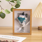 Shadow Box Frame, Rectangular Glass Display Case - Image 2