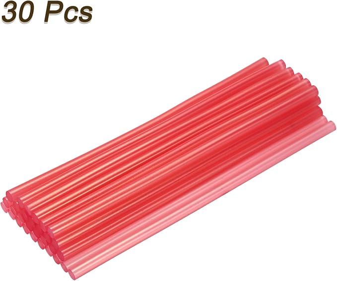 uxcell 30pcs 7mm x 200mm Mini Hot Glue Sticks - Image 3