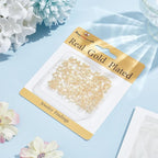 Beebeecraft 1 Box 40Pcs Golden Star Charms Bulk Real 18K Gold Plated Brass - Image 6
