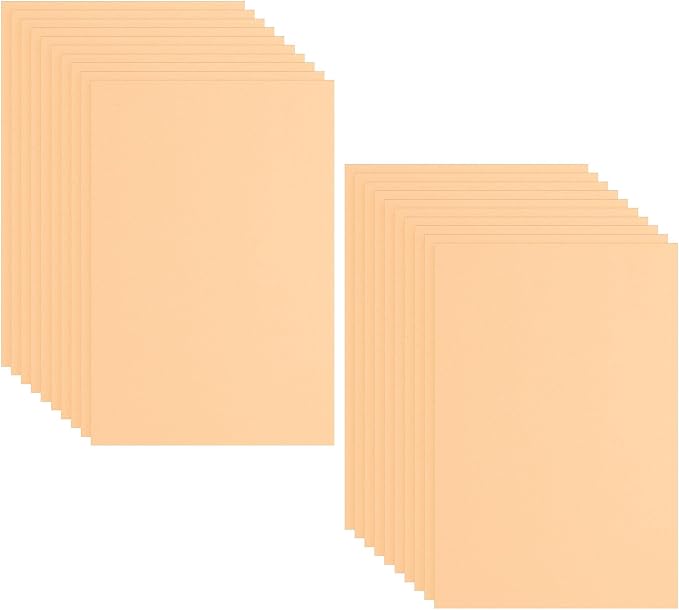 PATIKIL 20 Pack EVA Foam Sheets, Light Khaki by PATIKIL