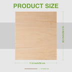 ROBOTIME 6-Pack Basswood Sheets 1/8" - Image 4
